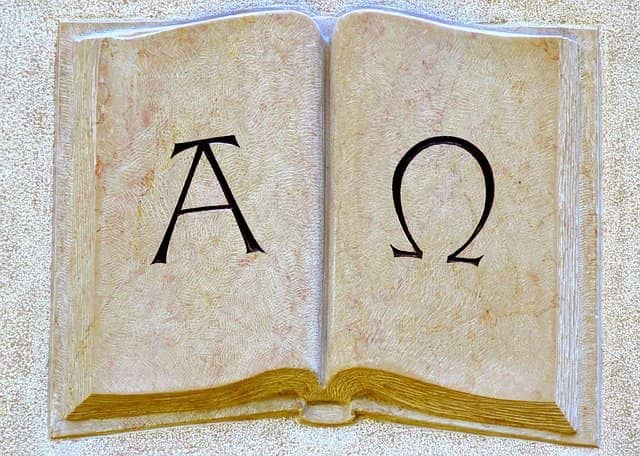 Alpha und Omege - Bedeutung des christlichen Symbols
